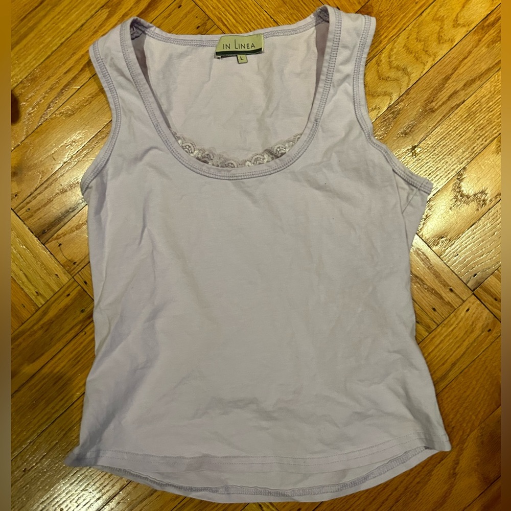 Purple Y2K tank top